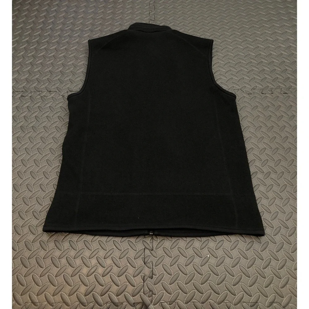 Patagonia Better Sweater Vest Mens Large Black Full Zip Fleece 25880 SP14